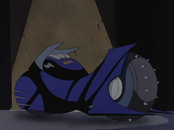 Batman the hot sale animated series batcycle