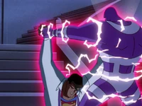  attacks Clark in his apartment.