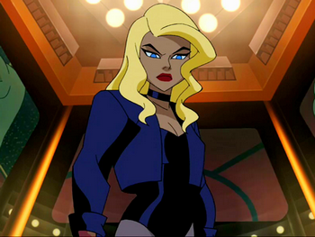 black canary justice league unlimited wallpaper