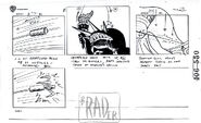 "Off Balance" storyboards Act I pg. 23 by Brad Rader.