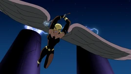 Hawkgirl's construct