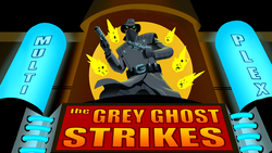 Grey Ghost Strikes poster