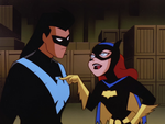 Nightwing and Batgirl