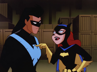 Nightwing and Batgirl