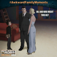 Batman vs. Robin awkward family moments
