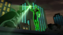 Batman and Green Lantern meet