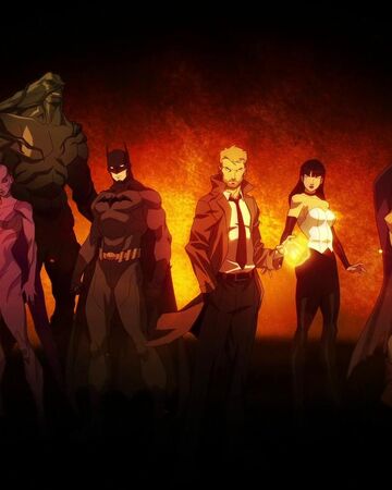 Justice League Dark Group Dc Animated Movie Universe Wiki Fandom