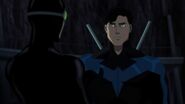 Nightwing introduce himself to Selina Kyle