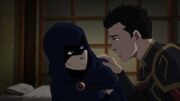 Damian concerned about Raven