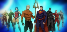 Justice League New 52 team