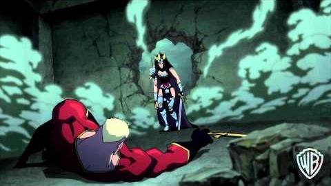 Justice League The Flashpoint Paradox - "A Warning"