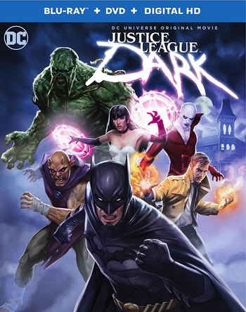 Justice League Dark Blu-ray cover