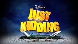 Just Kidding title card