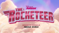 The Rocketeer title card