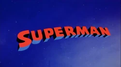 Superman Cartoons Title Card