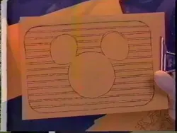 Disney Channel Flipbook Bumper
