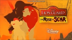 The Lion Guard The Rise of Scar BRB Bumper
