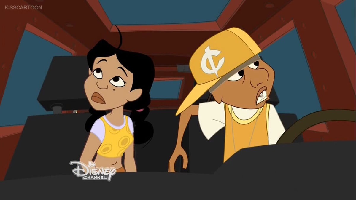 Proud family kisscartoon deals