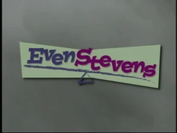 Even Stevens title card