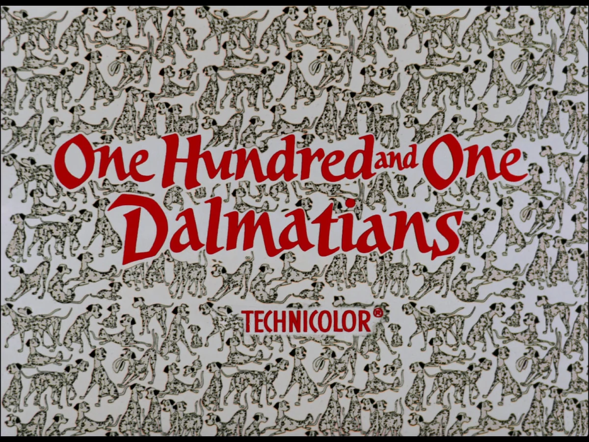 101 Dalmatians 1961 Film Disney Channel Broadcast Archives Wiki