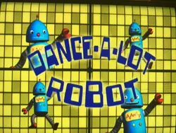 Dance-A-Lot Robot Title Card