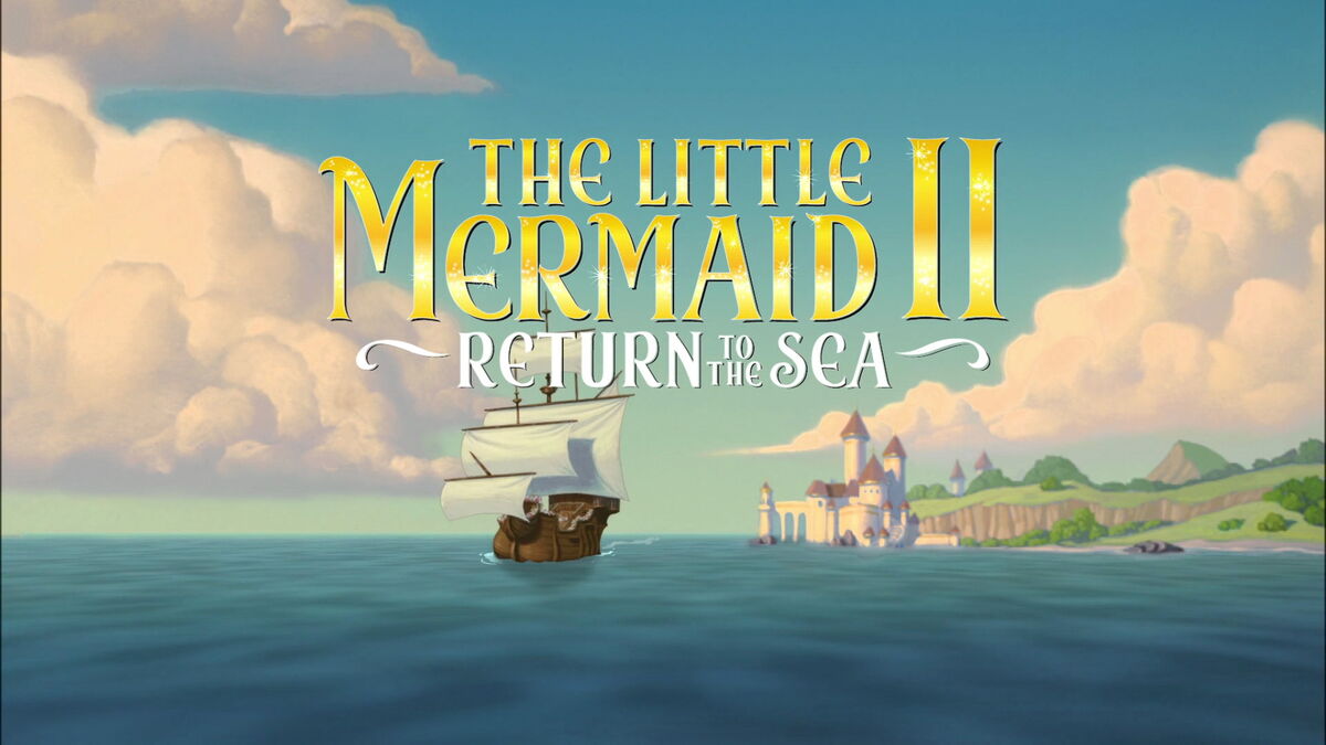 The Little Mermaid II Return to the Sea Disney Channel Broadcast