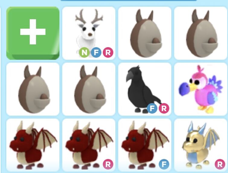 Trading my adopt me inventory for adopt me pets! LF: crow, evil