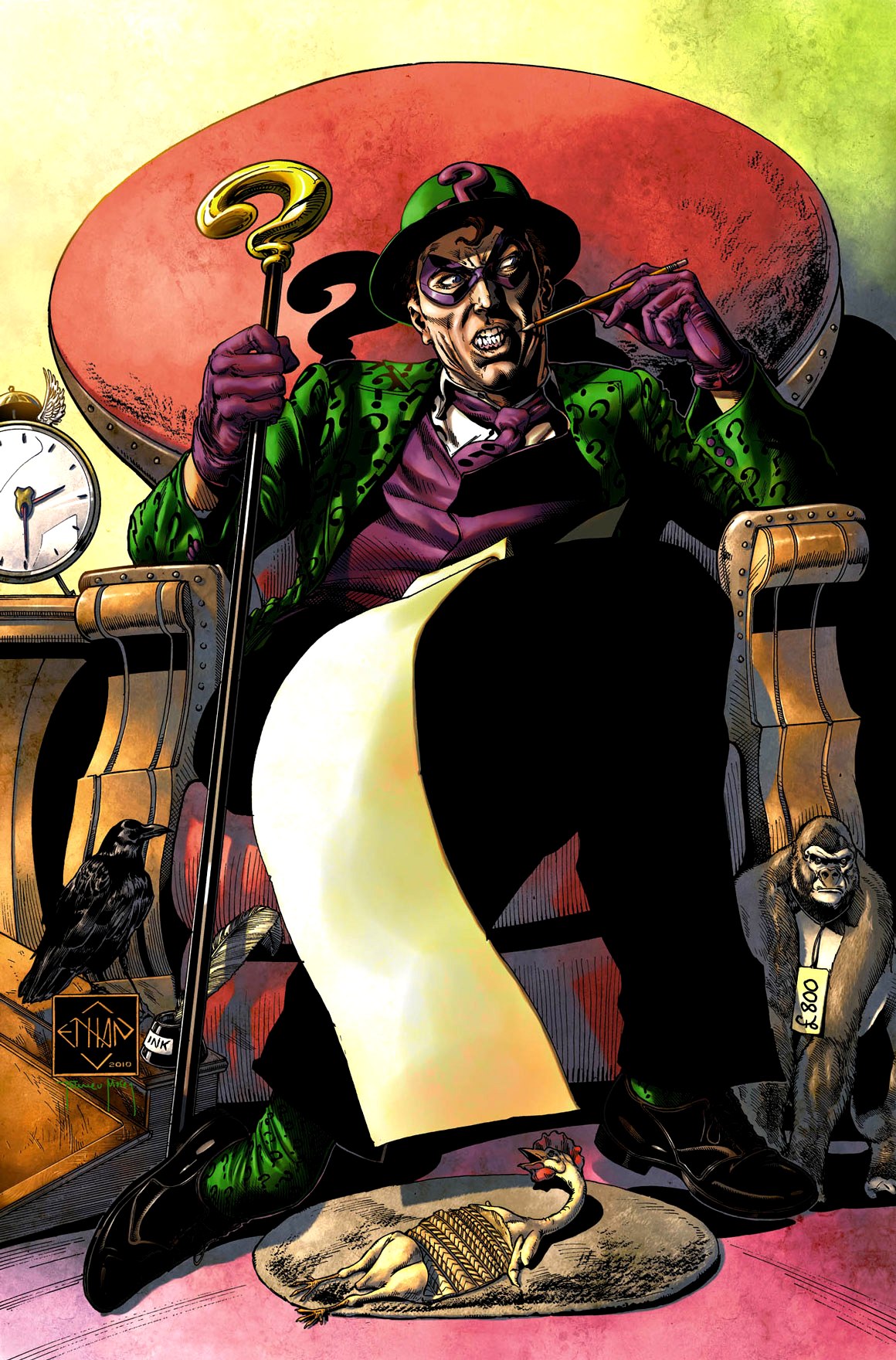 Charada (Edward Nygma), Wiki Batman