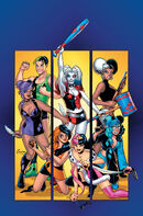 Harley Quinn and Her Gang of Harleys Vol 1 1 Textless