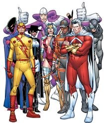 Mercury-Man Earth 35, Super-Americans