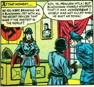 Filha de Hitler Universo Quality Vilão do Esquadrão Falcão Negro