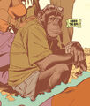 Adam o Macaco Terra-ABC Aliado de Tom Strong