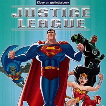 Justice League Kleur- en Spelletjesboek Samen sterk.jpg