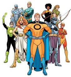 Red Racer Earth 36, Justice 9