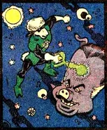 Green Lambkin Terra-C-Menos Bando Zoológico