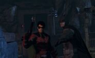 Richard Grayson (Arkhamverse) and Bruce Wayne (Arkhamverse) 001