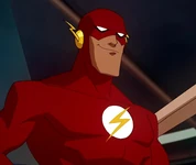 Flash Wally West DCUAOM Liga spravedlivých: Krize na dvou Zemích
