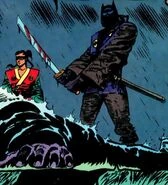 Bat-Ninja Túnel do Tempo O Ninja