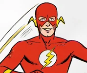 Flash Barry Allen Země-jedna Stříbrný věk