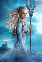 Promocional da rainha Atlanna em Aquaman.