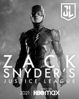 Flash Snyder Cut Character Poster