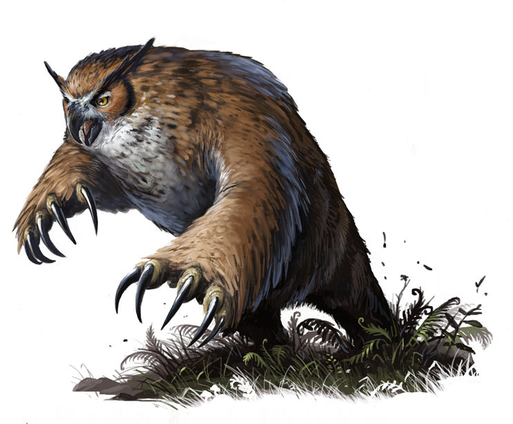 d&d owlbear miniature