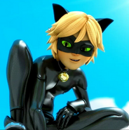 Cat Noir in Miraculous Ladybug