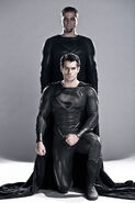 Superman and Zod Clay Enos