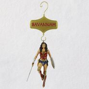 Personalized Wonder Woman ornament
