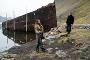 ZSJL-BTS - Jason Momoa and Zack Snyder on set