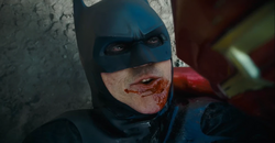 Batman dies in front of Flash