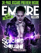 Joker variant cover of the December 2015 edition of the British magazine Empire