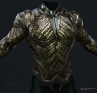 Aquaman's armor for Justice League.