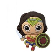 Monogram Wonder Woman foam figural magnet